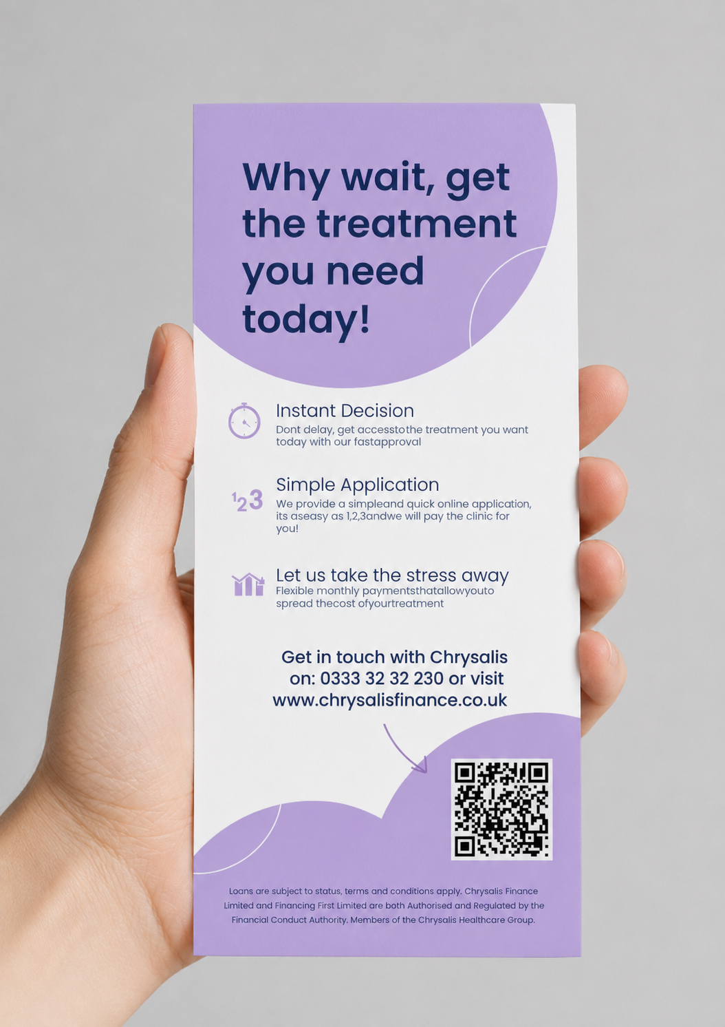 Printed Medical DL Leaflet