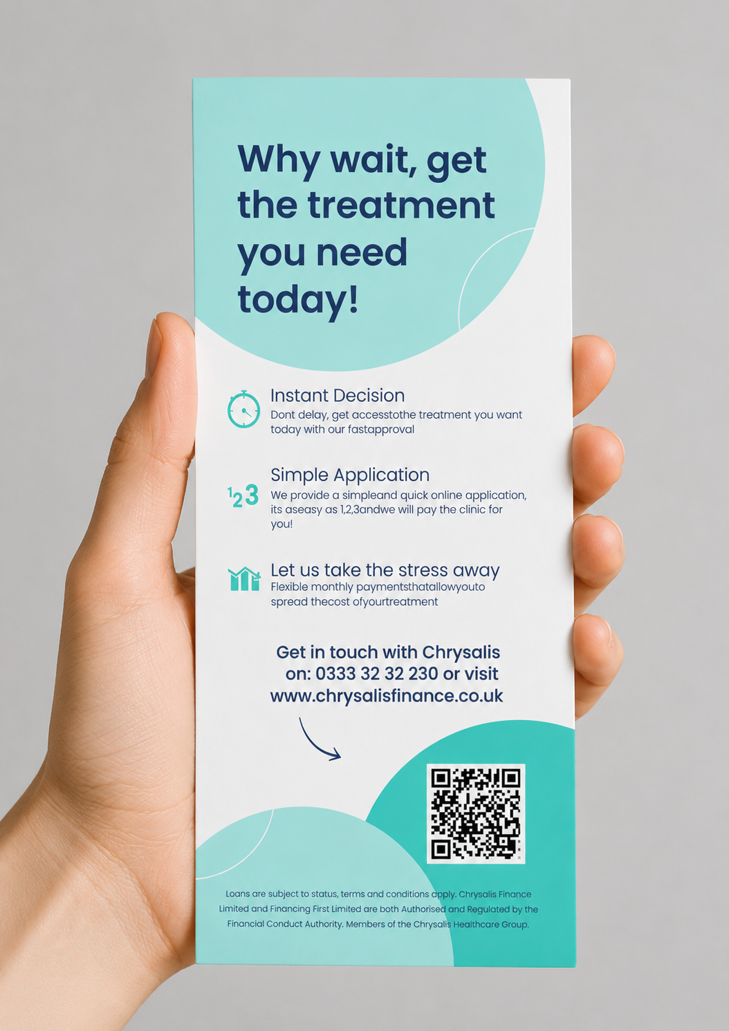 Printed Dental DL Leaflet